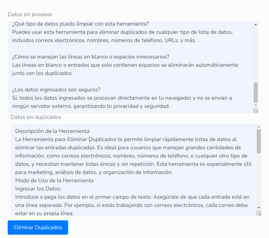Eliminar Duplicados 218 Eliminar Duplicados
