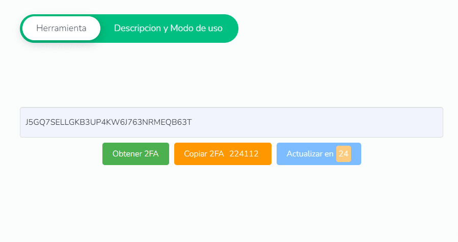 Generador de Código 2FA 223 Generador de Codigo 2FA
