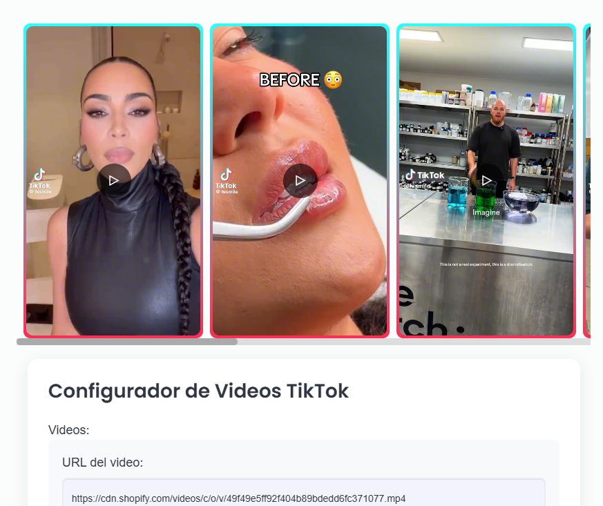 Configurador de Videos TikTok 171 423f43