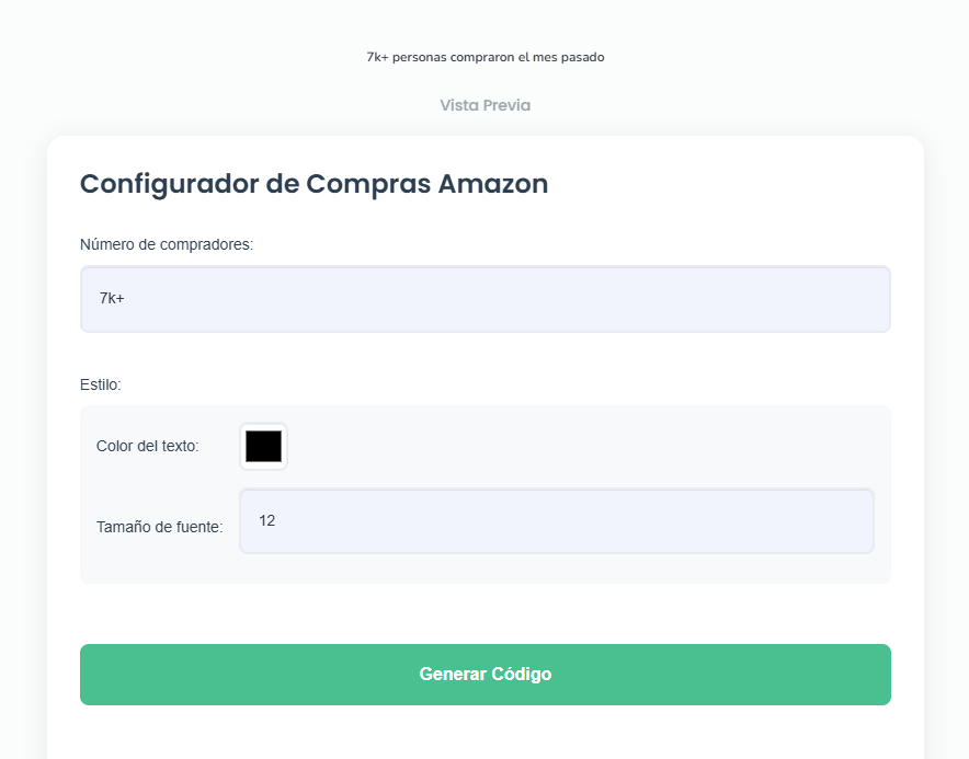 Configurador de Compras Amazon 178 erbvrt
