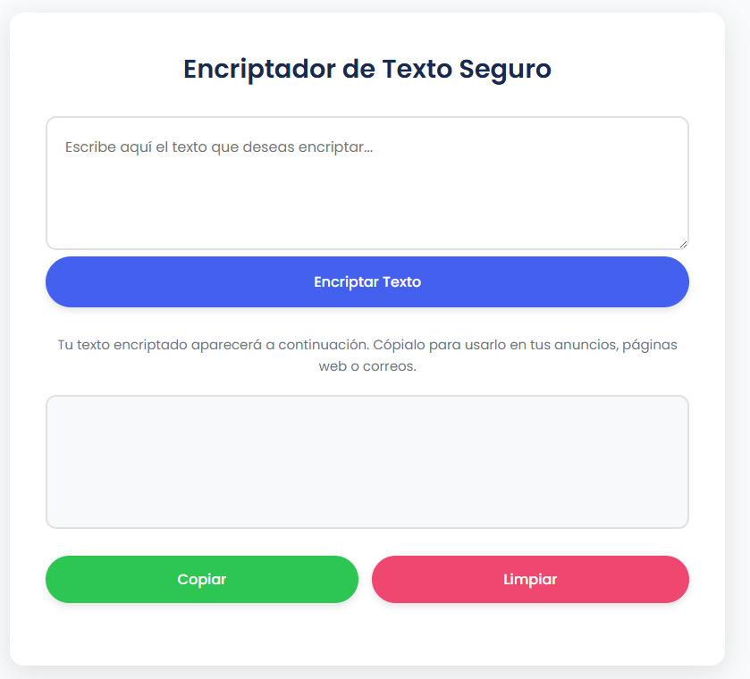 Encriptador de Texto Seguro 139 ertert